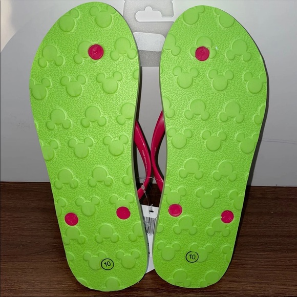 New Disney Park Fruity Print Flip Flops - Picture 5 of 6